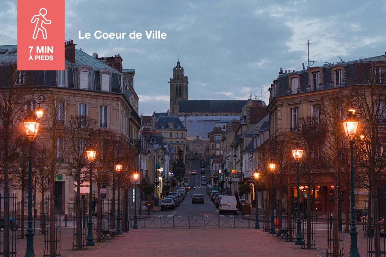 Studio Cosy En Plein Coeur Historique De Pontoise Daire Dış mekan fotoğraf